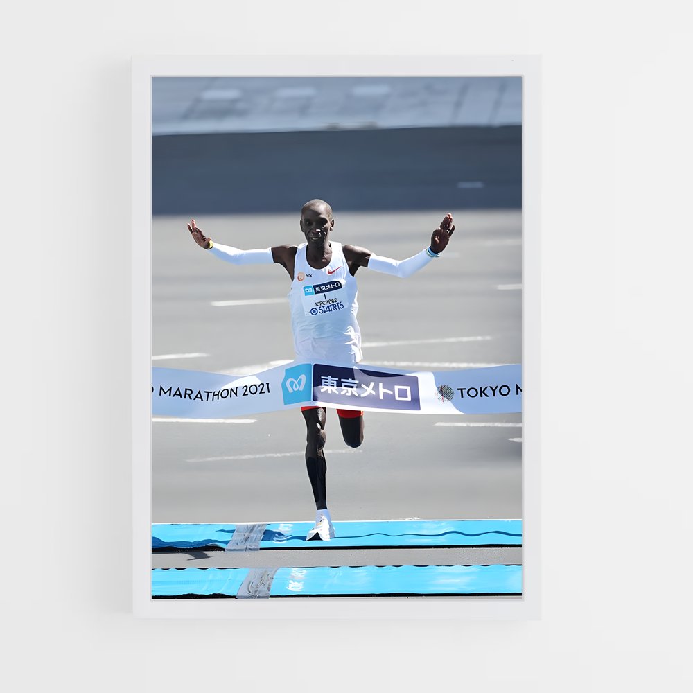 Poster La Ligne d'Arrivée – affiche Athlétisme (vue 3)